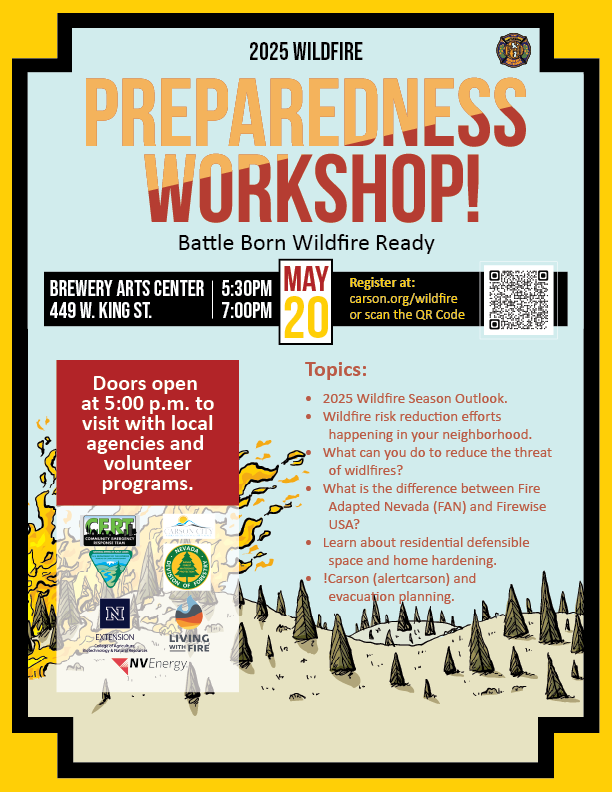 Wildfire Preparedness Workshop Flyer