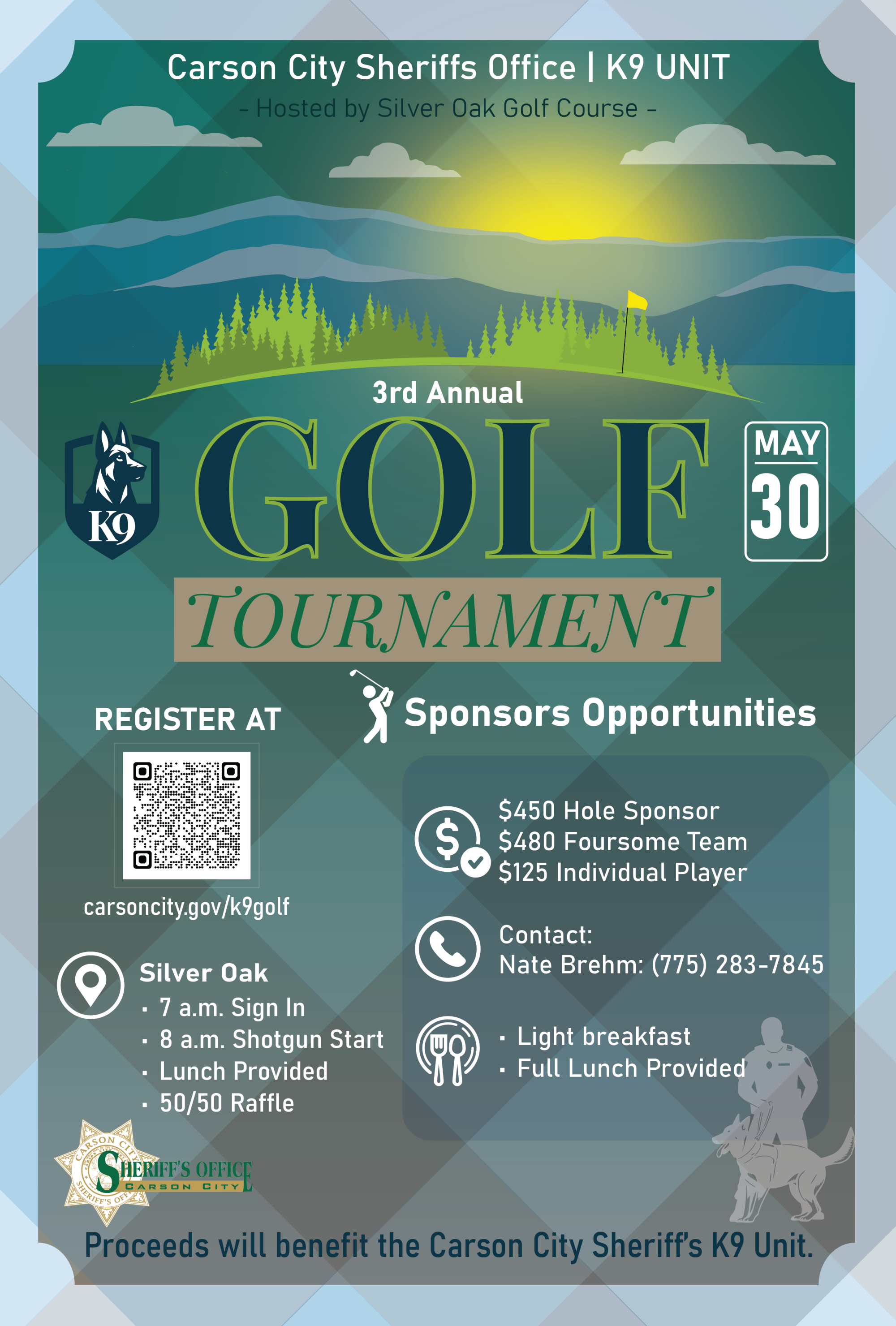 Golf Tournament flyer
