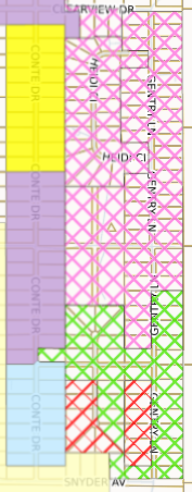 Phase 9A Map of the Southeast Sewer Conversion Project