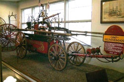 1847 Hunneman pumper, the first apparatus of Warren Engine Company No. 1.