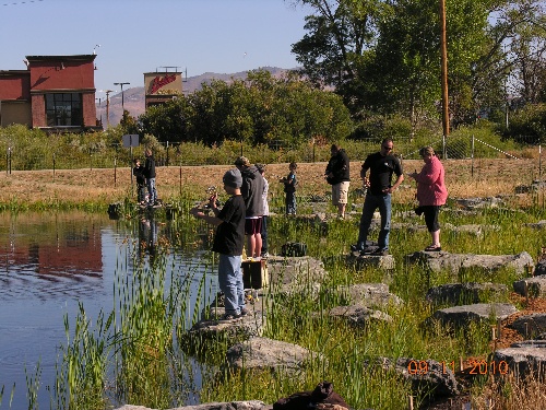 Urban Fishing Pond Opening Day